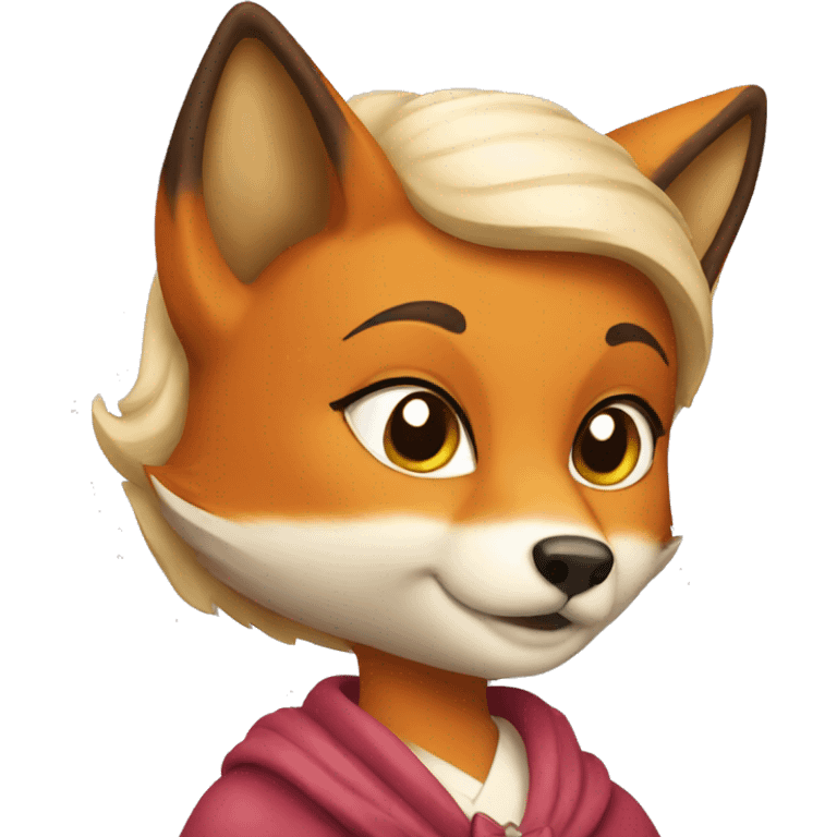 lady fox emoji