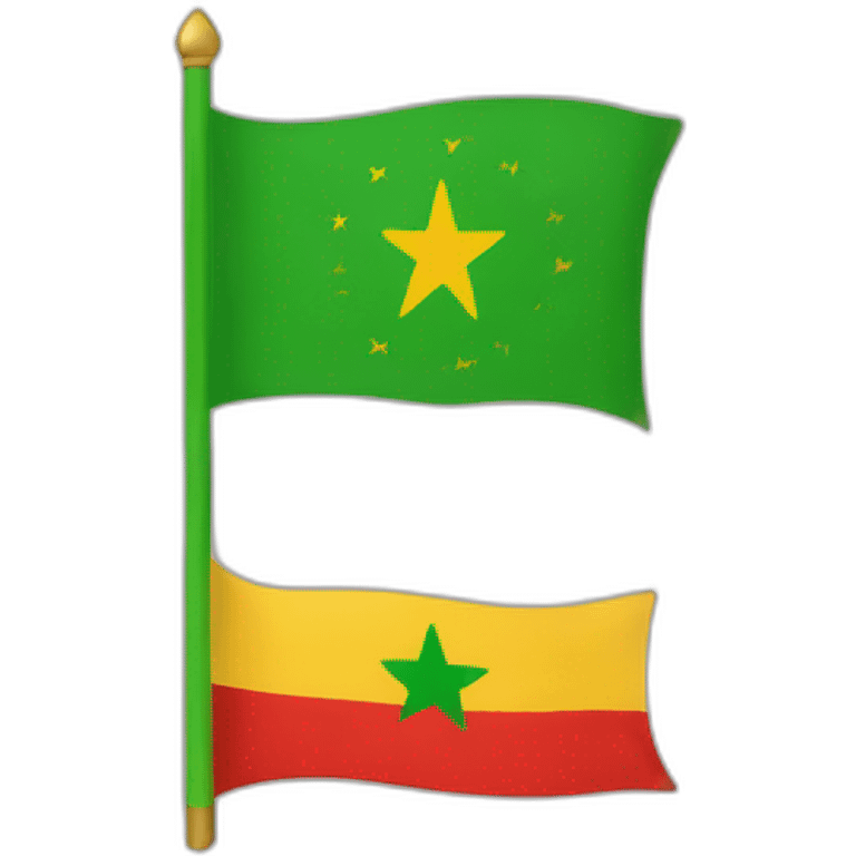 Drapeau Amazigh emoji