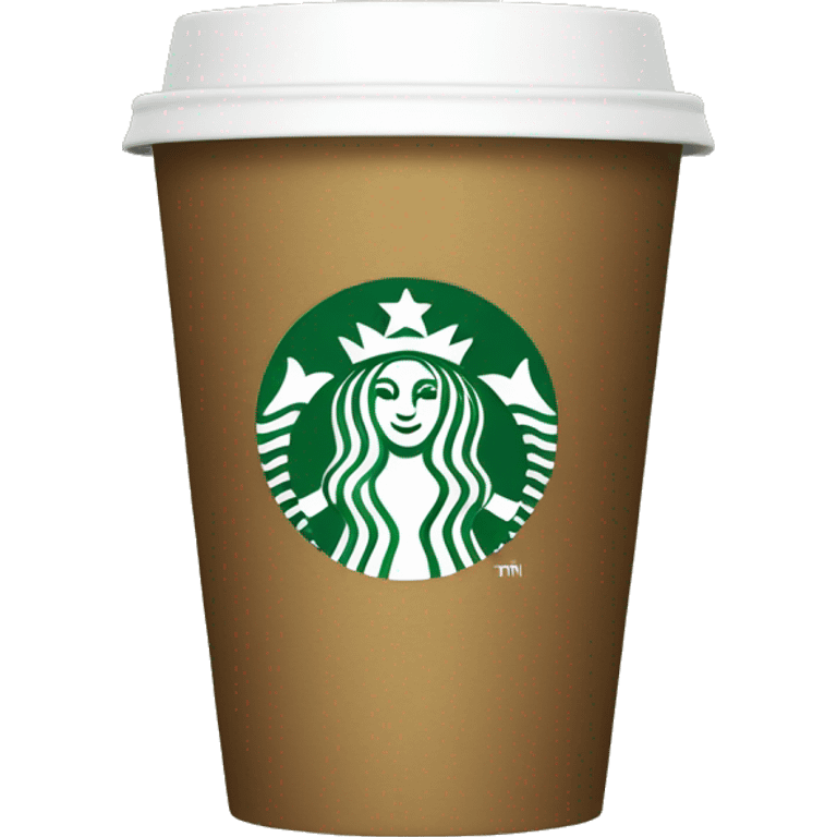 Starbucks coffee cup emoji