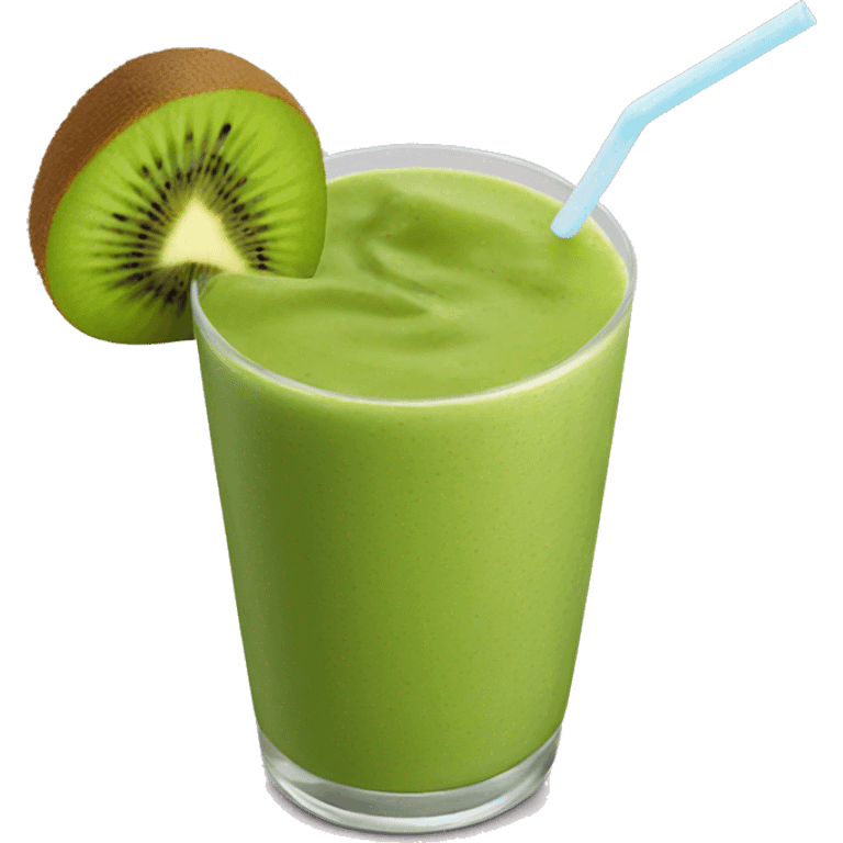 Kiwi smoothie  emoji