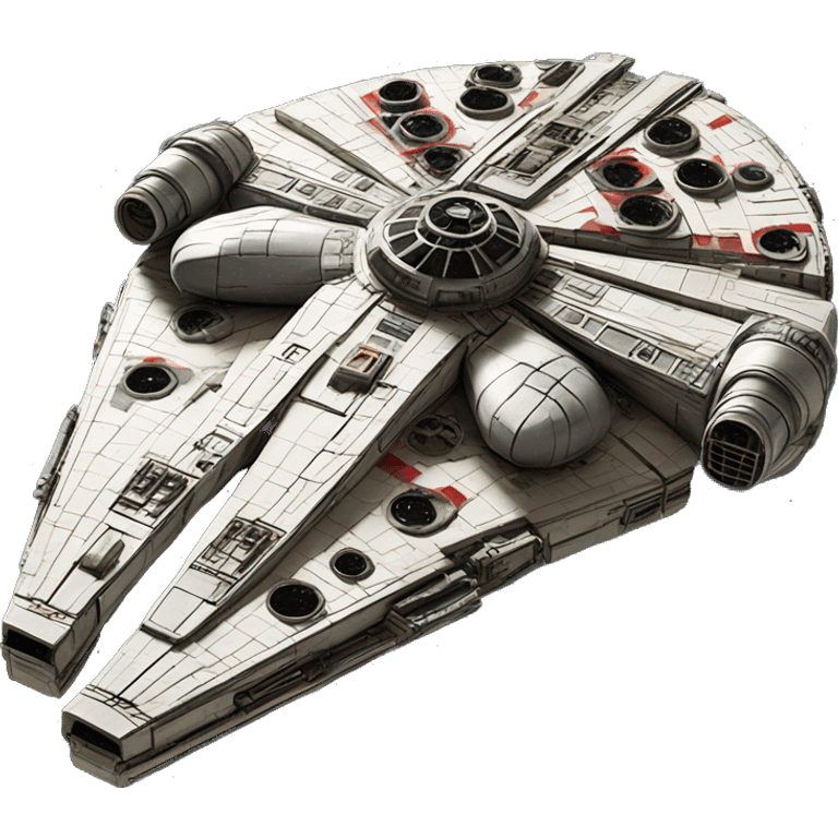 millennium falcon in space emoji