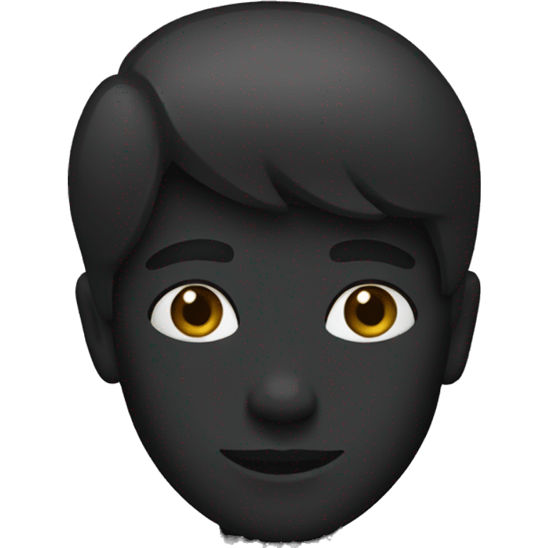 Black colour  emoji