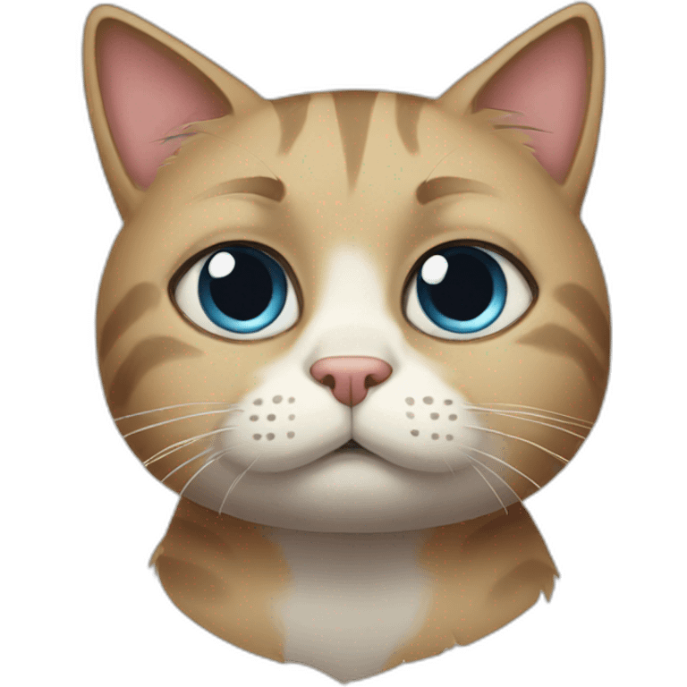 cat sad emoji