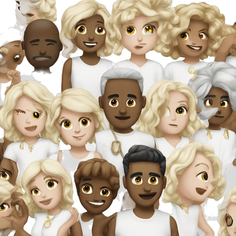 white aesthetic emojis emoji