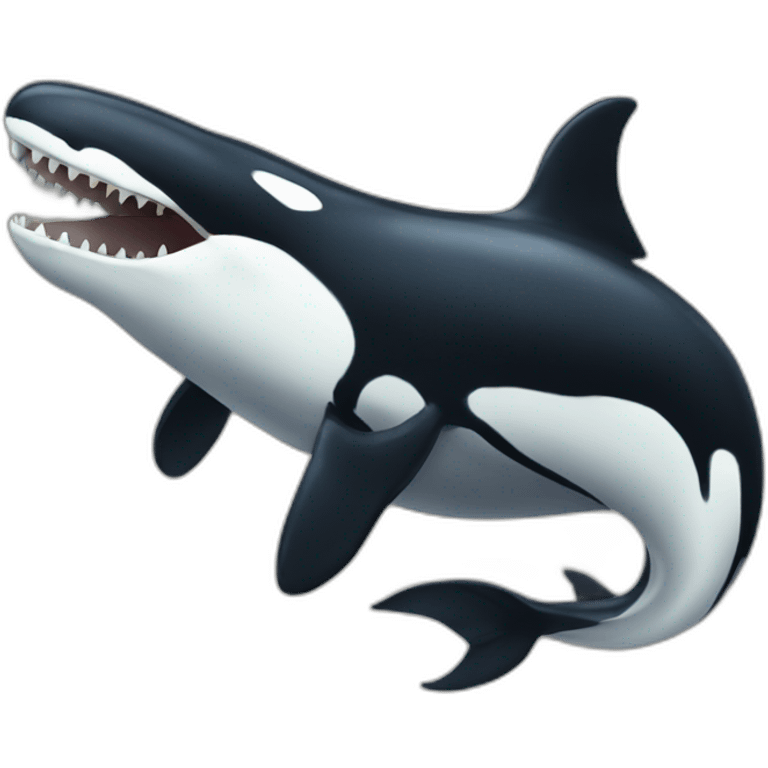 Orca Crocodile emoji