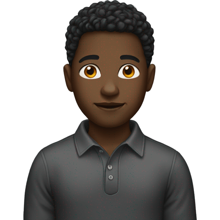 black boy emoji