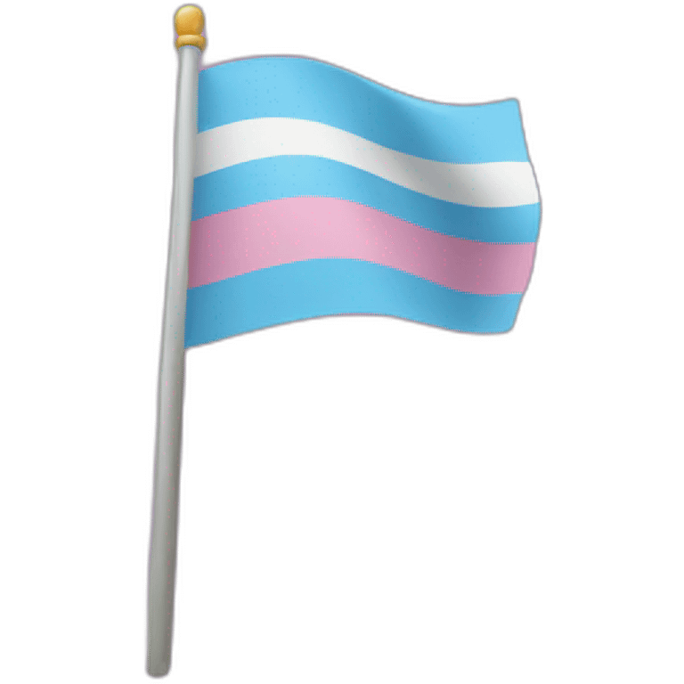 Trans flag emoji