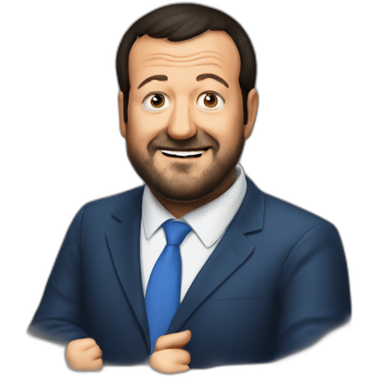 matteo salvini ah no? emoji