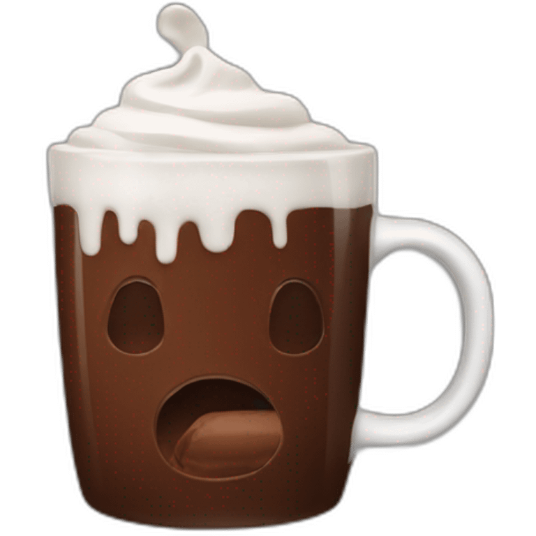 mug of drinking chocolate emoji