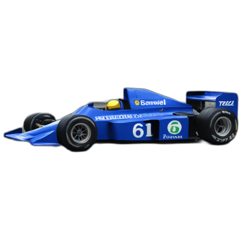 Tyrrell F1 car emoji