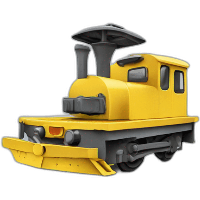 Máquina de tren de maniobras diesel emoji