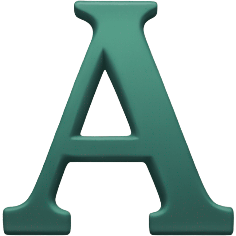 letter A emoji