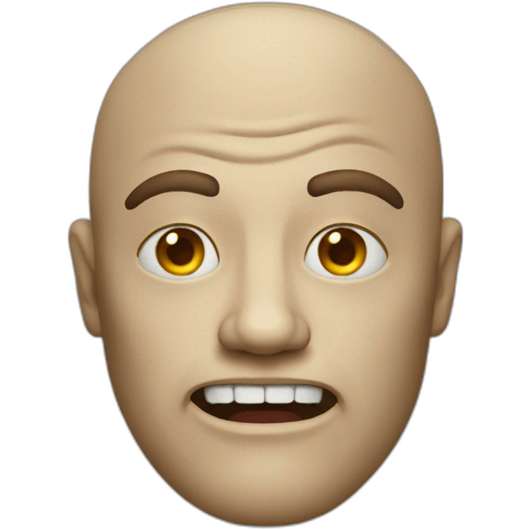 Scary Scary Scary man emoji