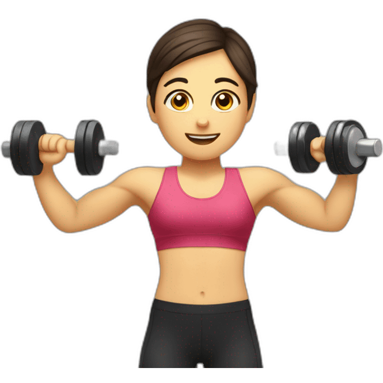 working out exircise emoji