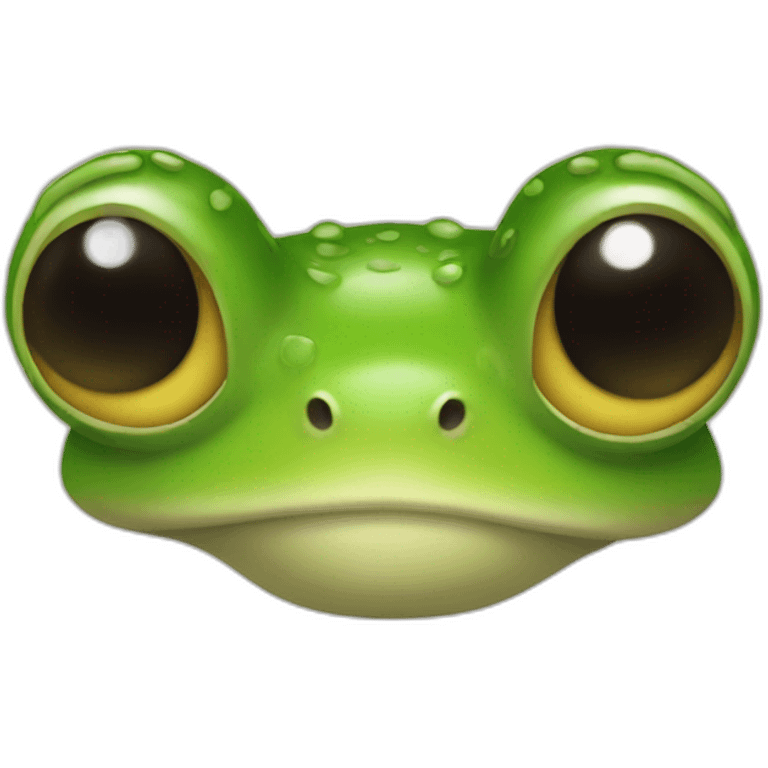 Little frog emoji