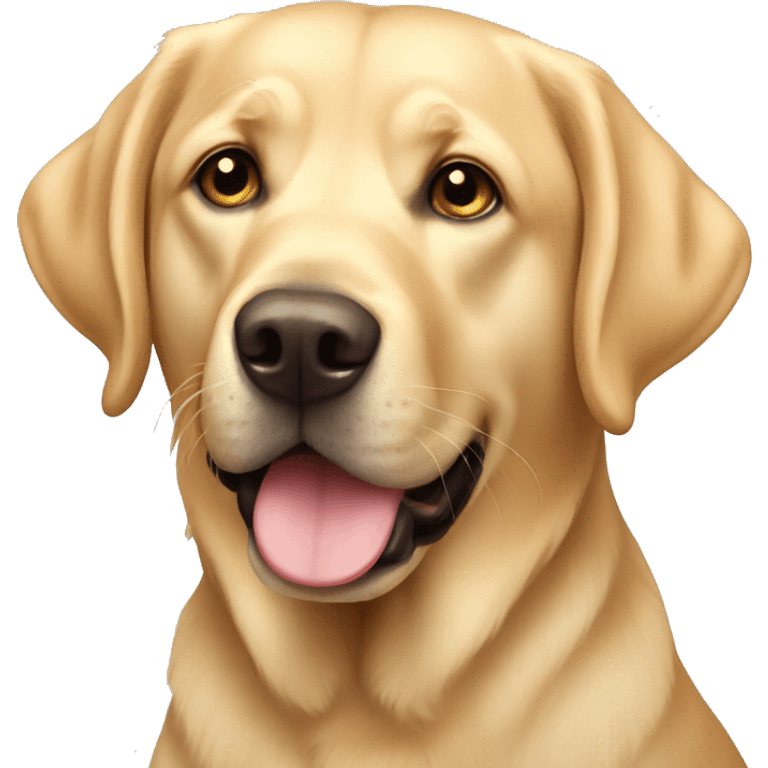 Golden Labrador  emoji