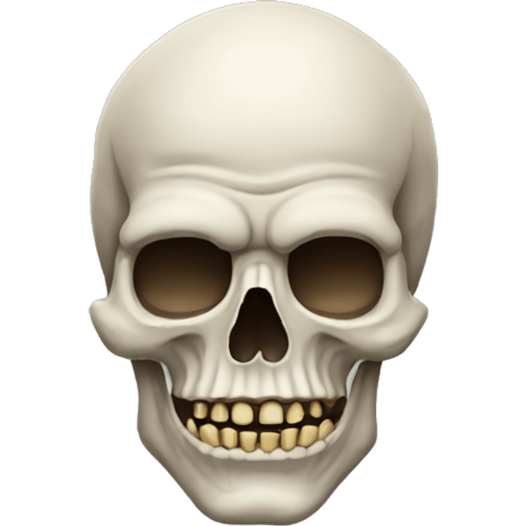 ugly skull emoji emoji