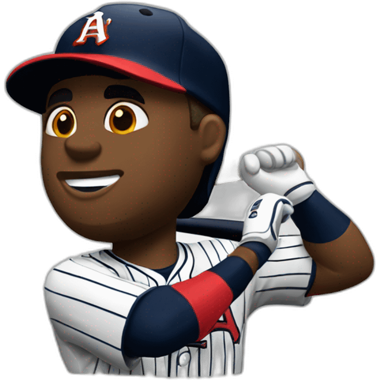 Ronald acuna emoji