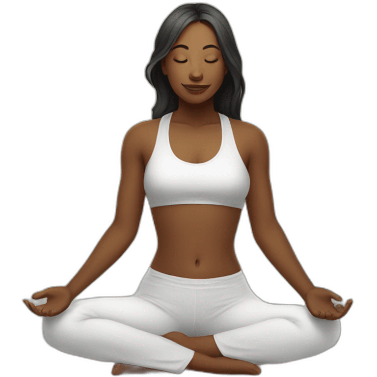 Yogi women  emoji