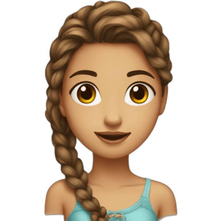 Beutiful girl emoji