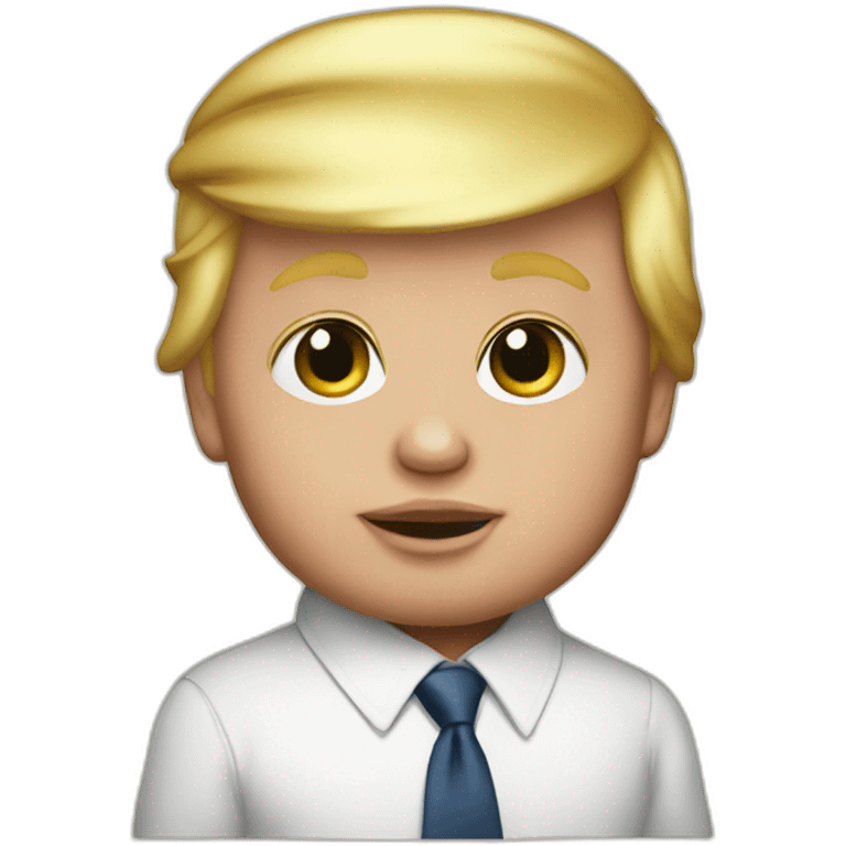 Baby Donald trump emoji