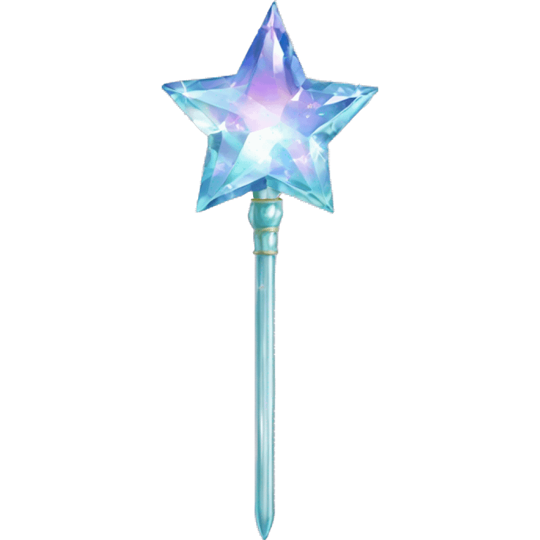 Glinda the good witch crystal sparkle wand emoji