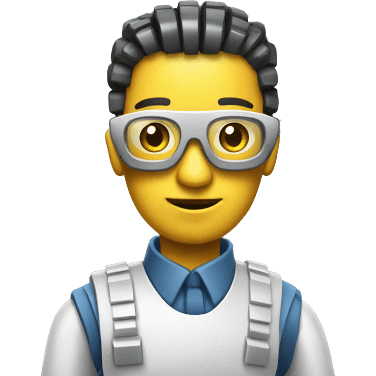 software application development engineer robot emoji