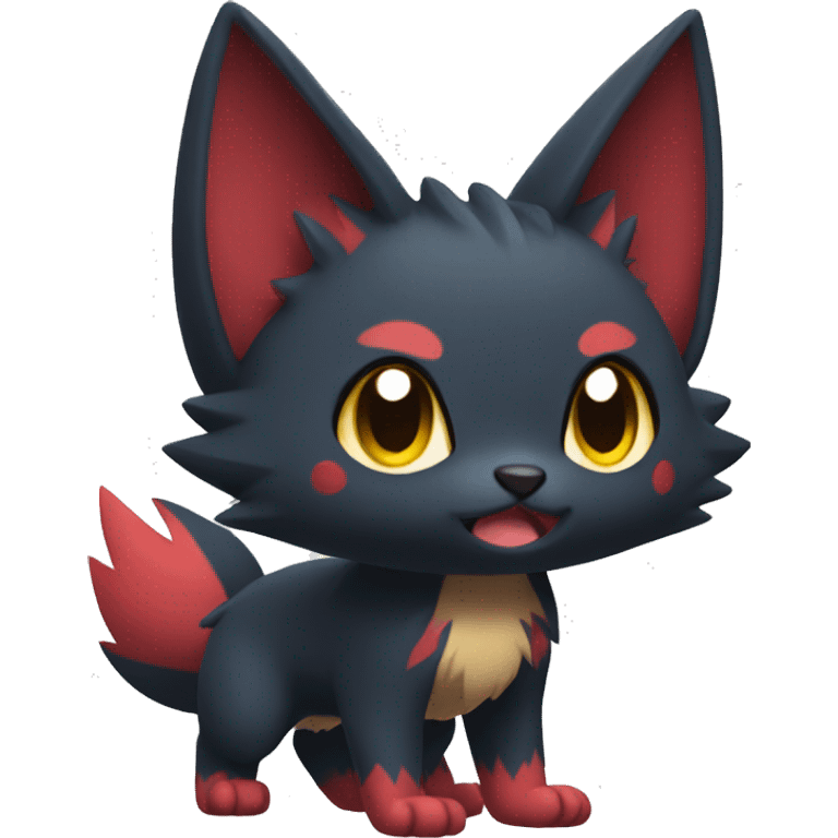 Litten-Zorua full body emoji