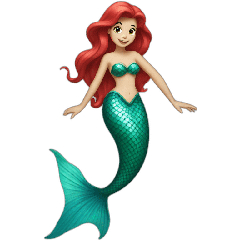 The Little Mermaid emoji