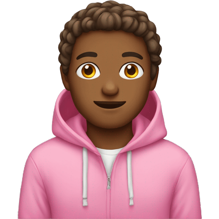 Pink hoodie emoji