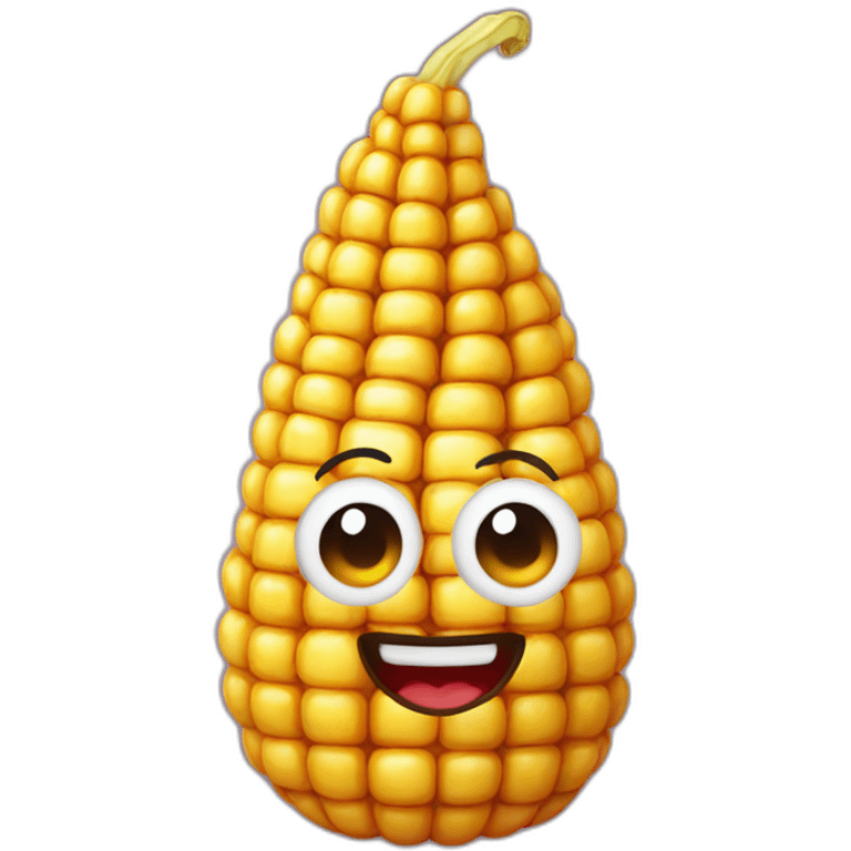 poop corn emoji