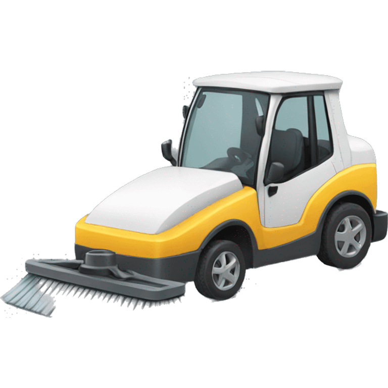 sweeper car emoji