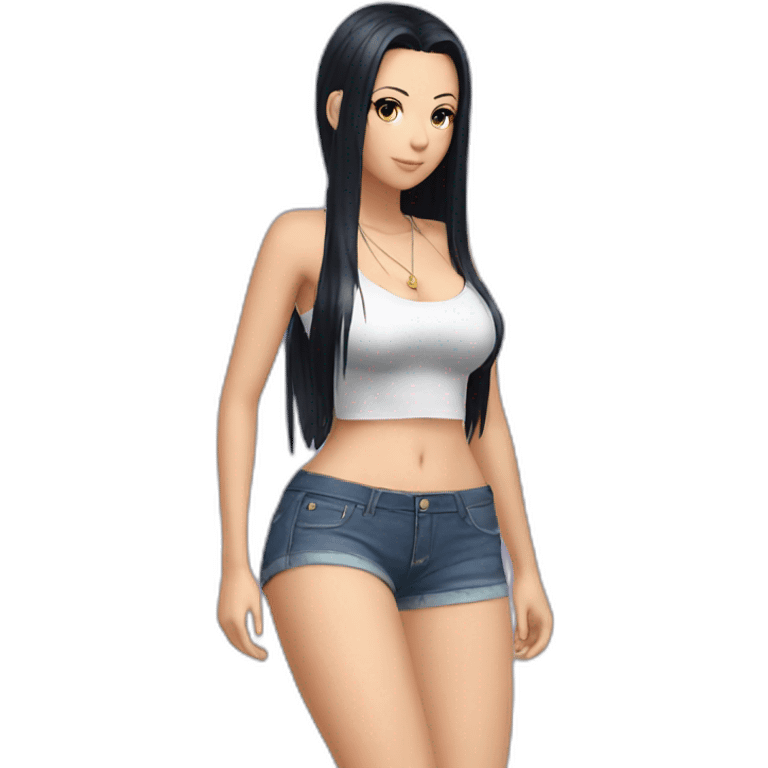 nico robin full body pawg shorts emoji