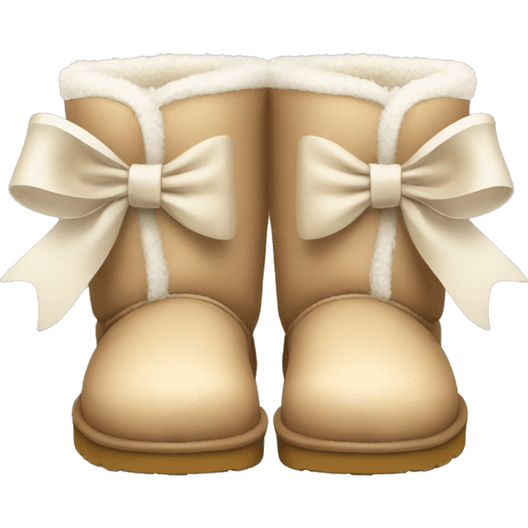 Bow Uggs  emoji