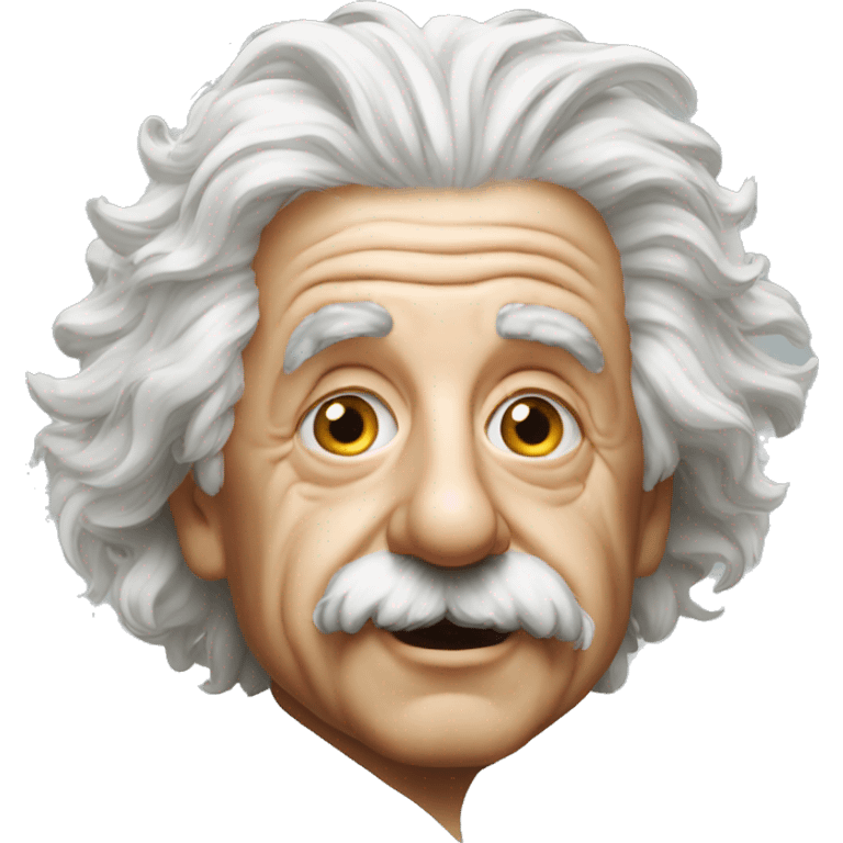 albert einstein stars in eyes emoji