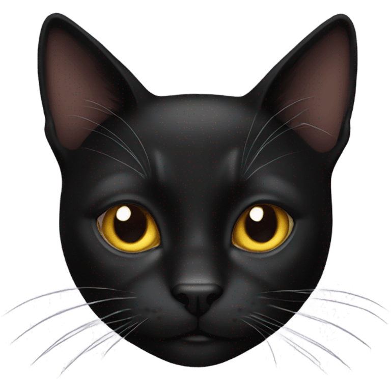 Black cat emoji