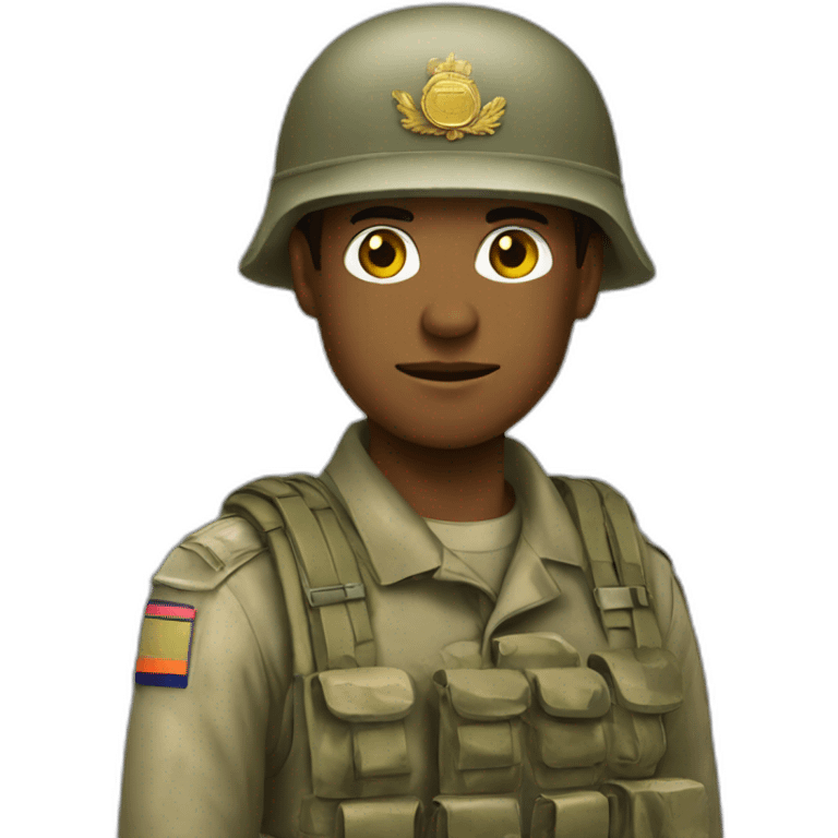 Soldier-colombia emoji