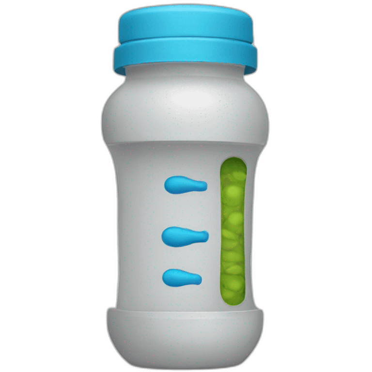 Protein shaker emoji