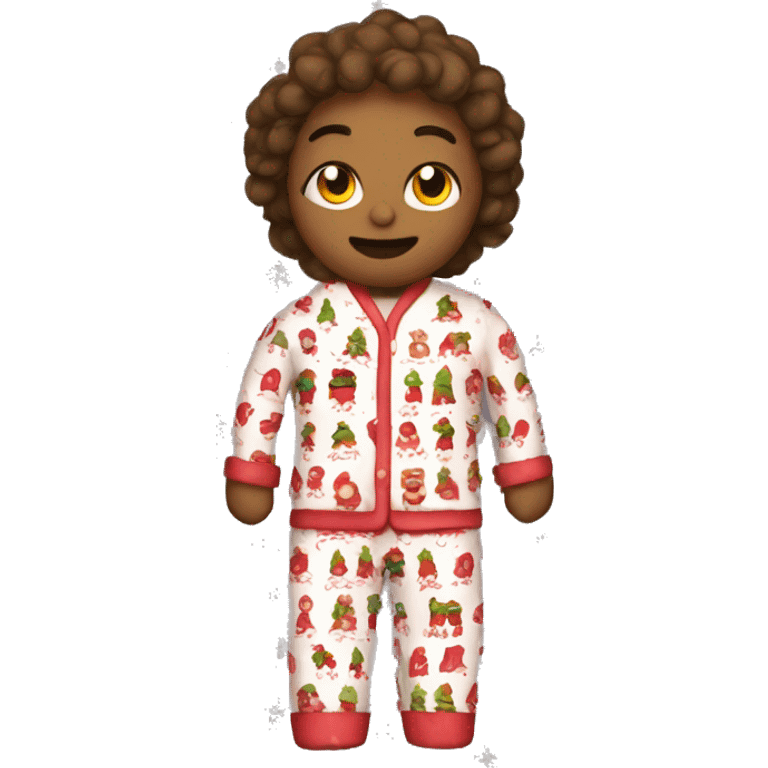 Christmas pjs  emoji