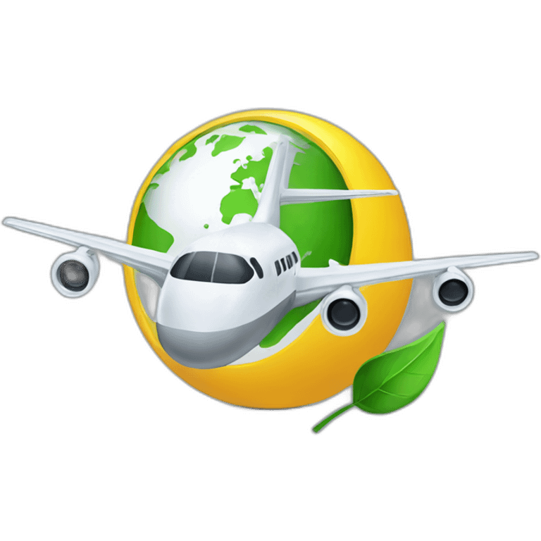 Sustainable aviation fuel emoji