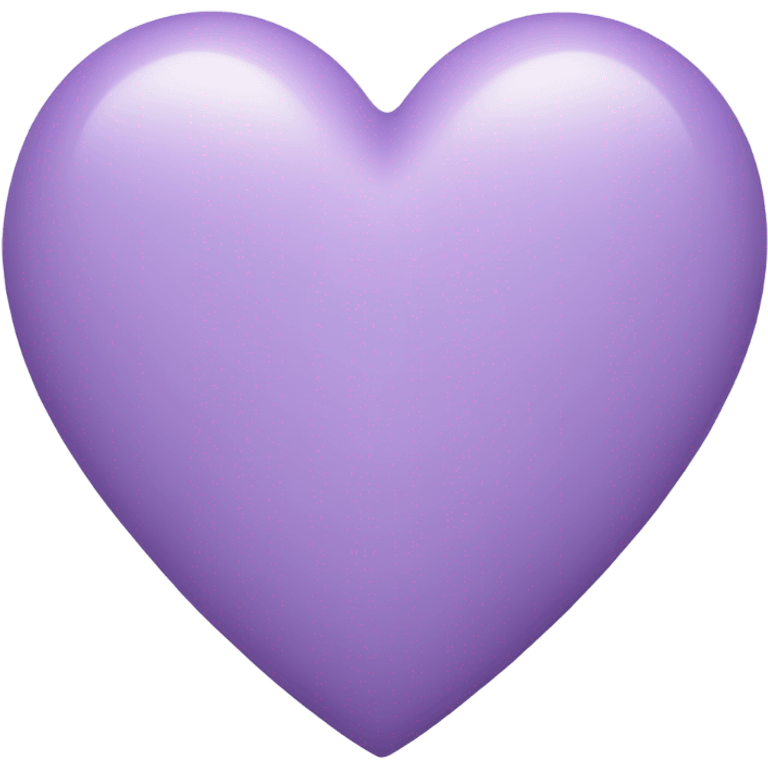 pastel purple heart emoji