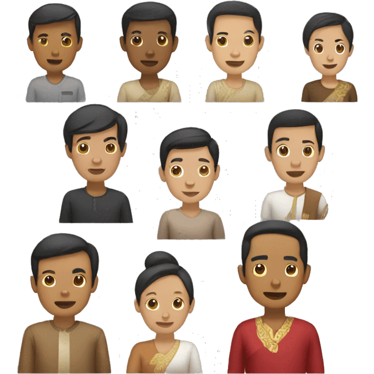 Indonesian people wear peci  emoji