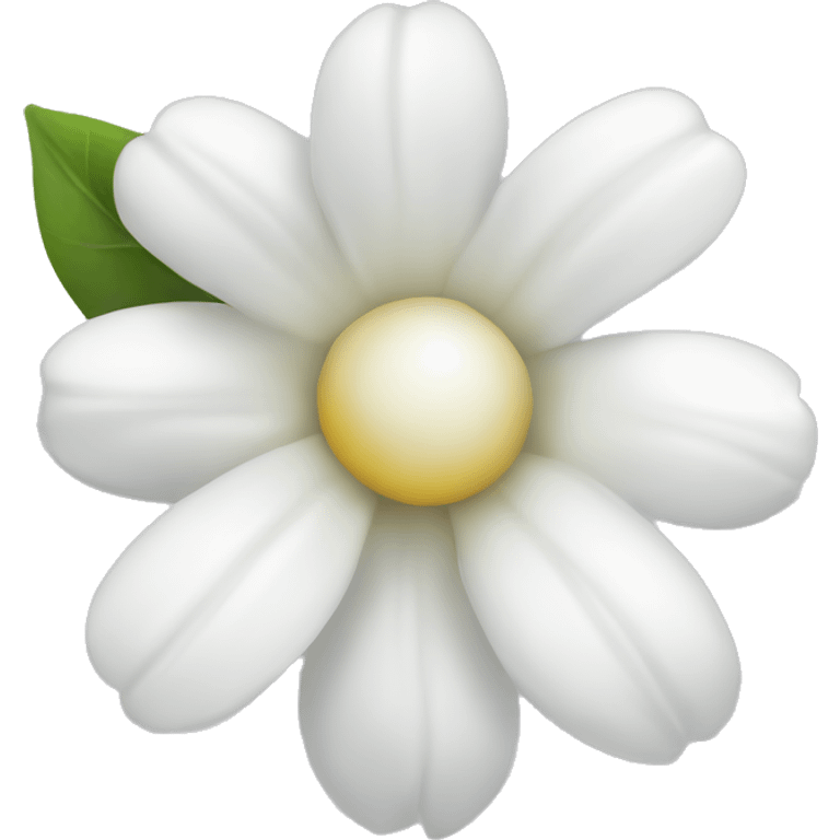 white flower emoji