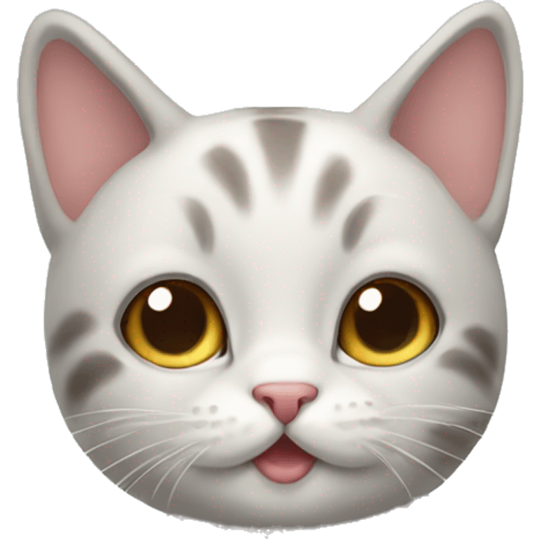 a cute cat emoji