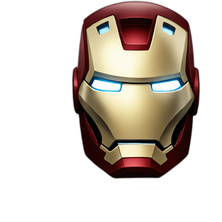 iron man face emoji