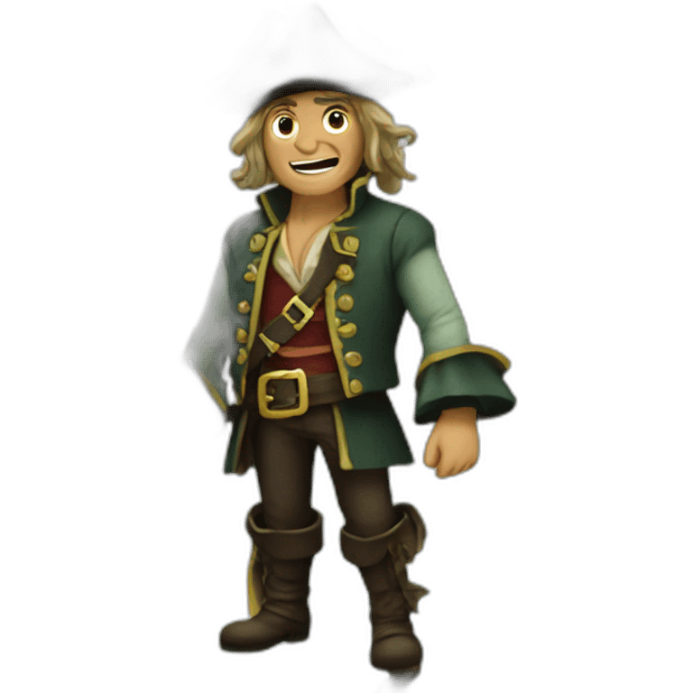 davy jones pirate emoji