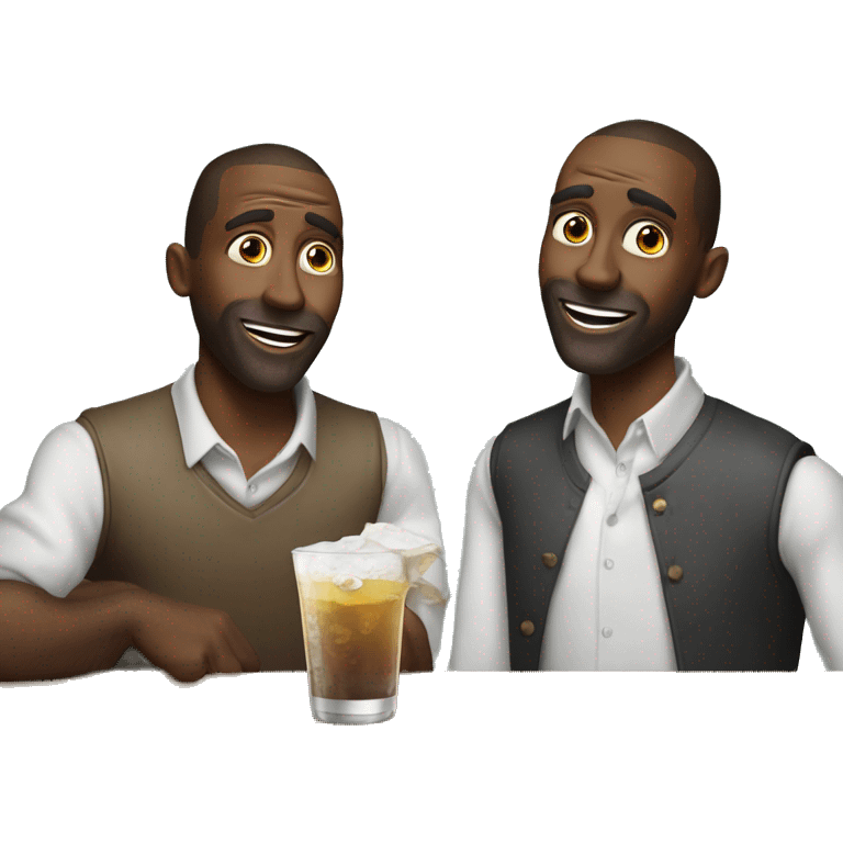 pointer brothers (instagram: @thepointer brothers) famous look at your buddy face. we defffinately shouldn’t drink all day (emoji)  emoji