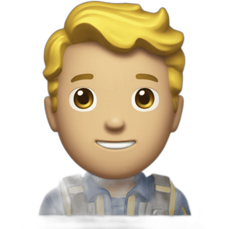 Vault boy fallout 76 bubble head emoji