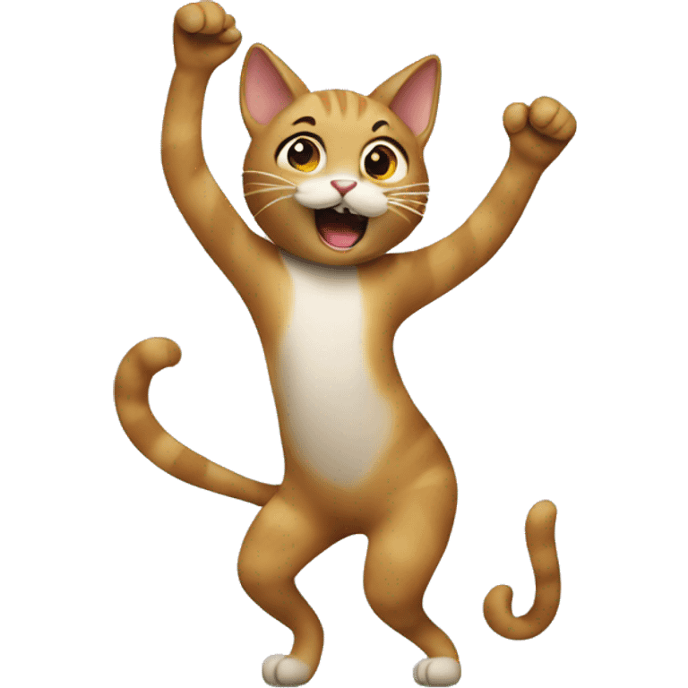 Cat dancing  emoji