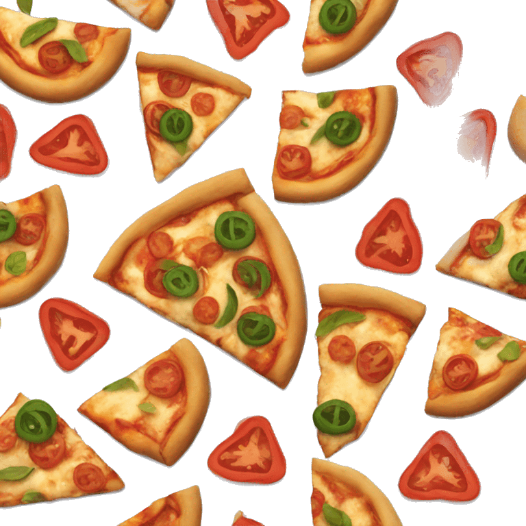 Veggie pizza emoji